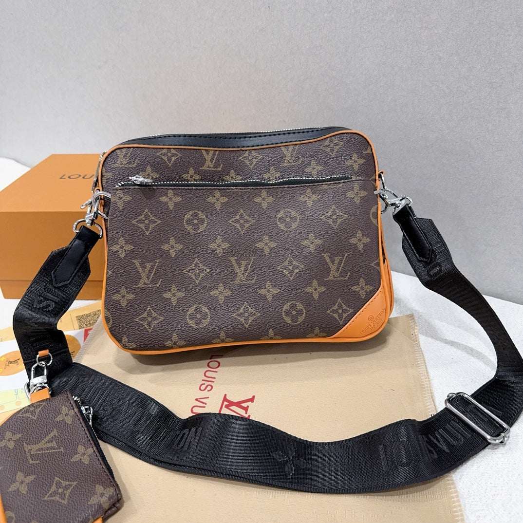 Classic Monogram Trio Messenger Bag - A Fashion Must-Have-1-2