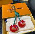🌟 L$V Cherry Keychain: Cute + Luxury, All in One 🍒✨s