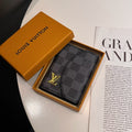 Luxury LV & GG-Inspired Monogram Compact Wallet Collections