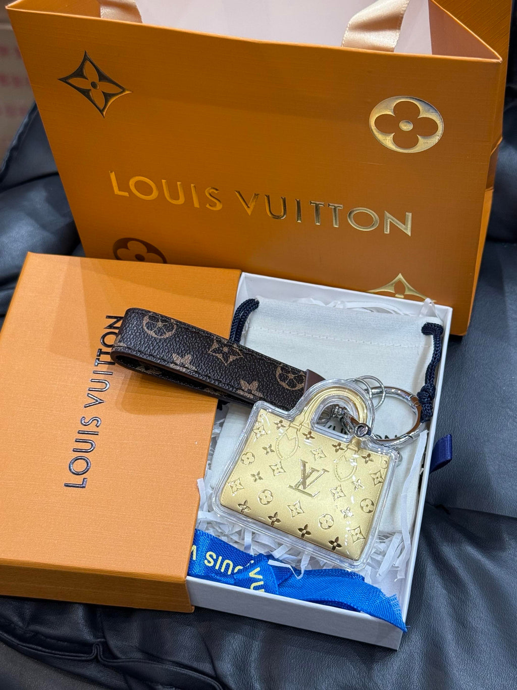 Keychain Gold Mini Bags