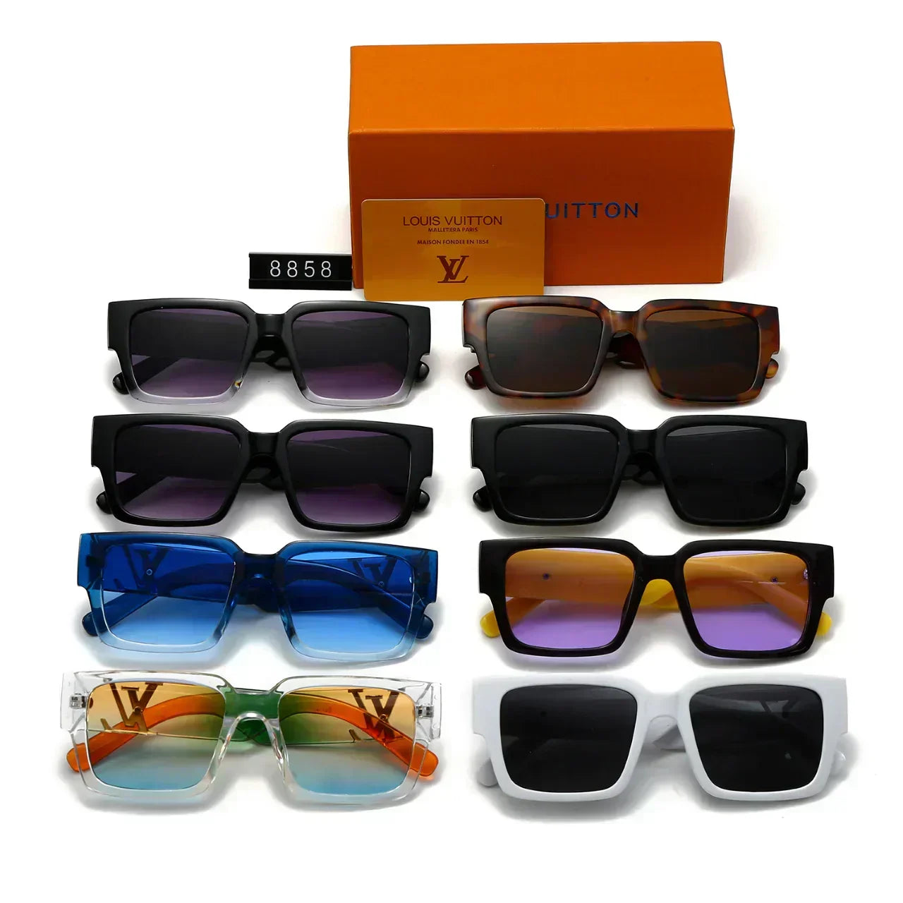 Fashion hot 9 color sunglasses 8858s