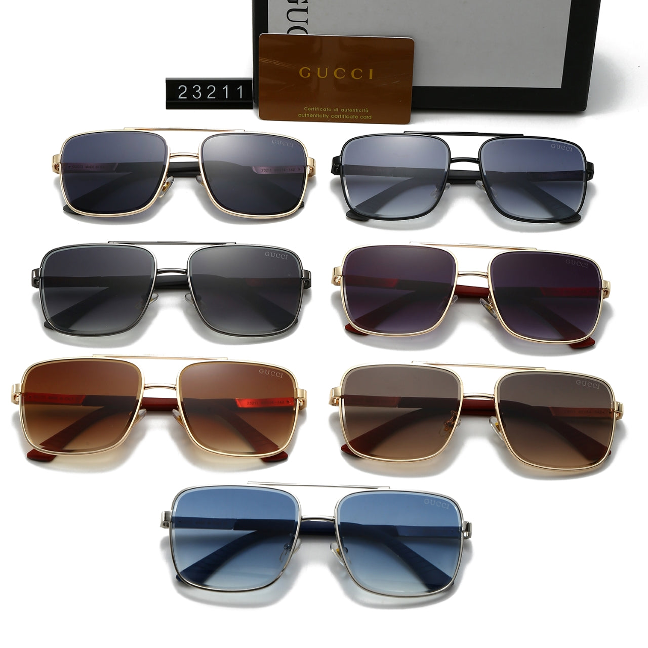 Fashion Polarized Metal Sunglasses 23211s