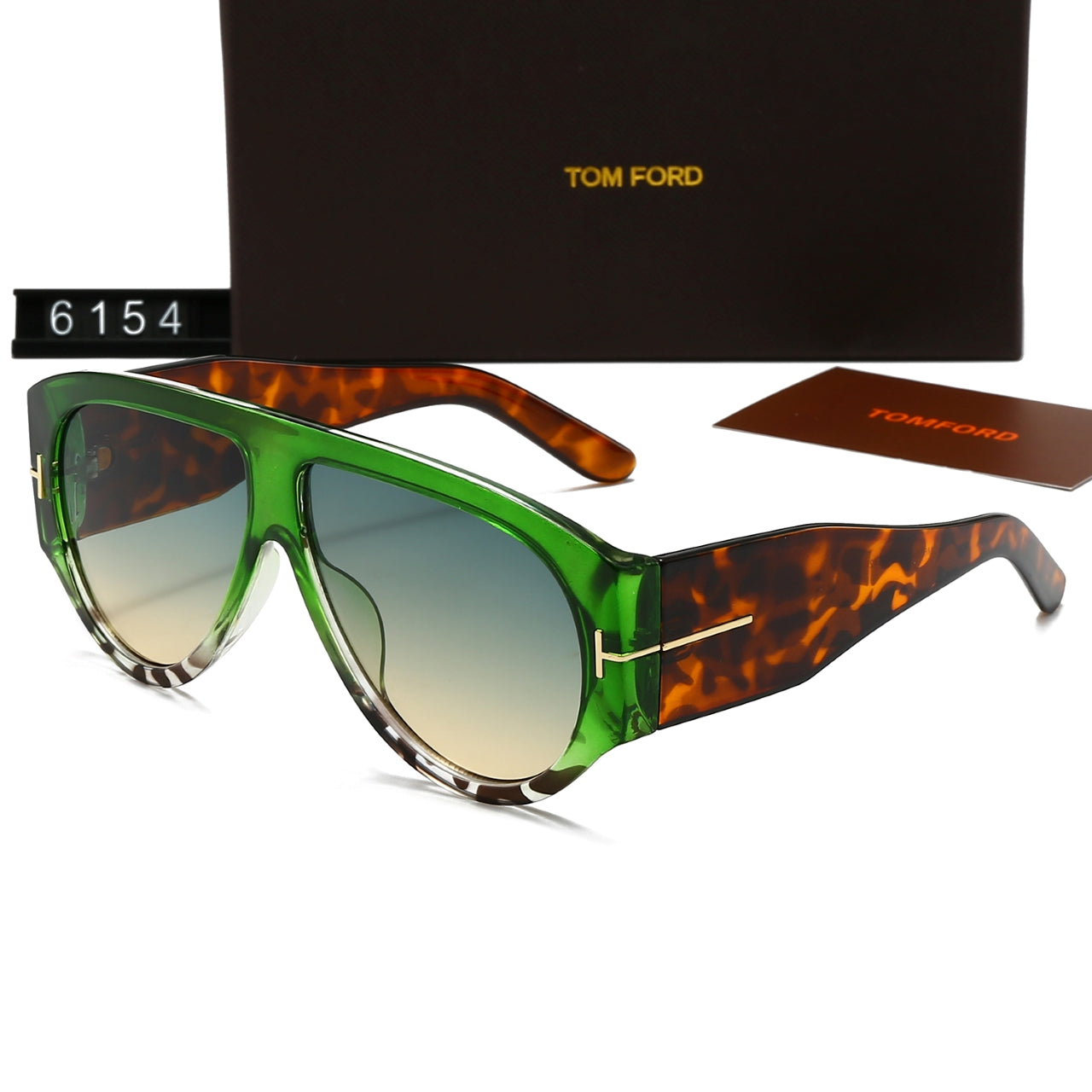 Fashion cat-eye sunglasses 6154s